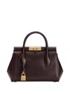 Dolce & Gabbana Mini Marlene Day Padlock Top-handle Tote Bag In Purple