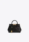 Dolce & Gabbana Women Marlene Mini Leather Handbag In Black