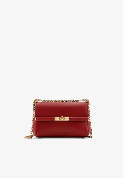 Dolce & Gabbana Mini Marlene Leather Shoulder Bag