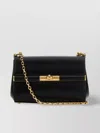 Dolce & Gabbana Black Leather Mini Marlene Shoulder Bag