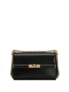 Dolce & Gabbana Marlene Mini Leather Shoulder Bag In Black