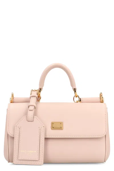 Dolce & Gabbana Mini My Sicily Handbag In Pink