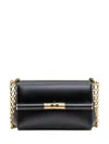 Dolce & Gabbana 'marlene' Black Shoulder Bag With Twist Lock In Black