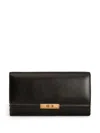 Dolce & Gabbana Marlene Wallet Leather Handbag In Black
