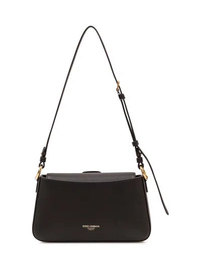 Dolce & Gabbana Mini Phone Handbag In Nero