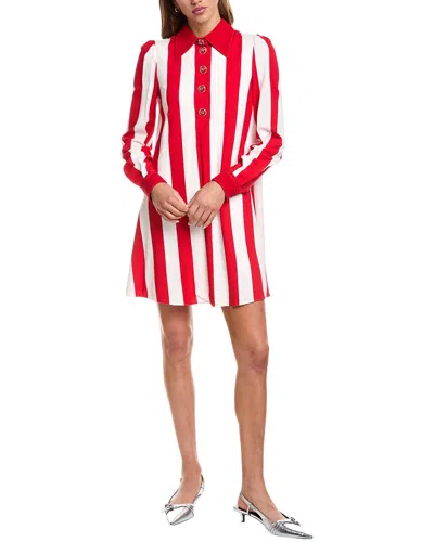 Dolce & Gabbana Mini Shirtdress In Red