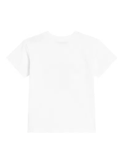 Dolce & Gabbana Mini Short Sleeve T-shirt For Little Ones In White