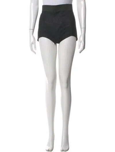 Pre-owned Dolce & Gabbana Mini Shorts In Black