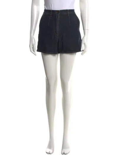Pre-owned Dolce & Gabbana Mini Shorts In Blue