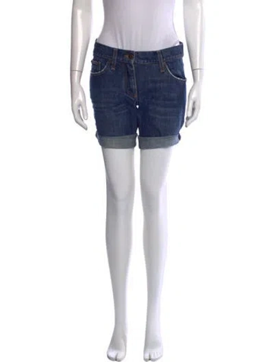 Pre-owned Dolce & Gabbana Mini Shorts In Blue