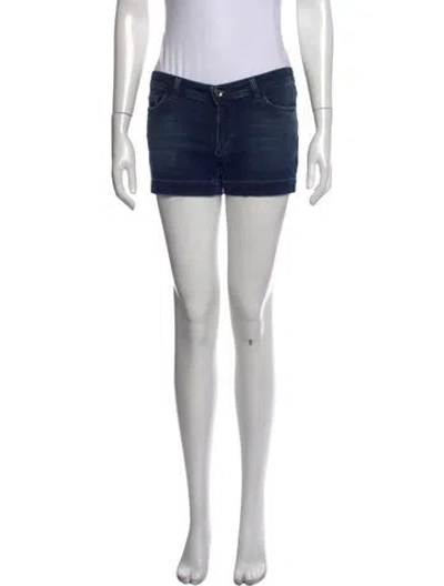 Pre-owned Dolce & Gabbana Mini Shorts In Blue