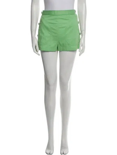 Pre-owned Dolce & Gabbana Mini Shorts In Green