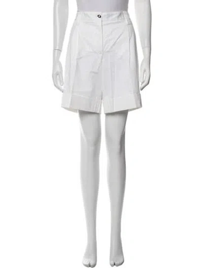 Pre-owned Dolce & Gabbana Mini Shorts In Neutrals