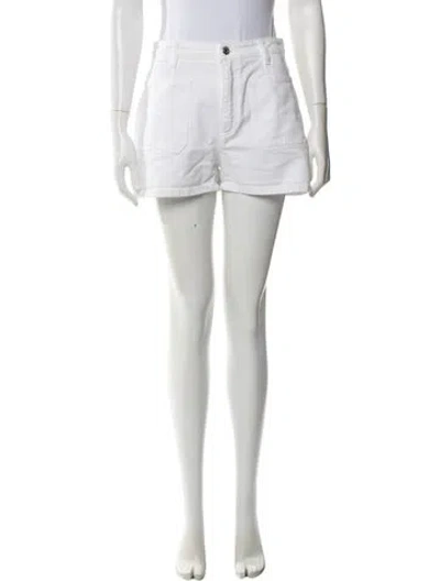 Pre-owned Dolce & Gabbana Mini Shorts In White