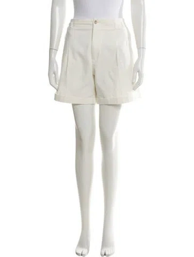 Pre-owned Dolce & Gabbana Mini Shorts In White