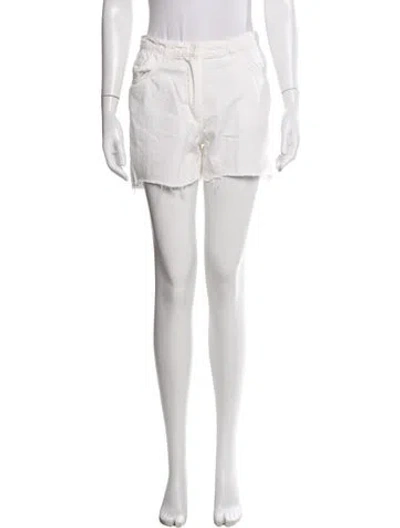 Pre-owned Dolce & Gabbana Mini Shorts In White