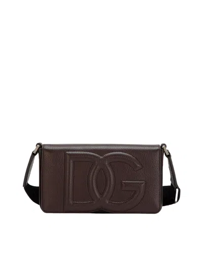 Dolce & Gabbana Mini Shoulder Bag In Black