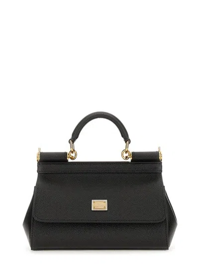 Dolce & Gabbana Mini Shoulder Bag - Small Size 13 Cm X 19 Cm X 6 Cm In Black