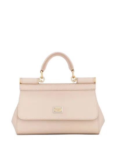 Dolce & Gabbana Mini Sicily Stampa Dauphine In Neutral