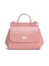 Dolce & Gabbana Mini Sicily Tote Bag In Pink