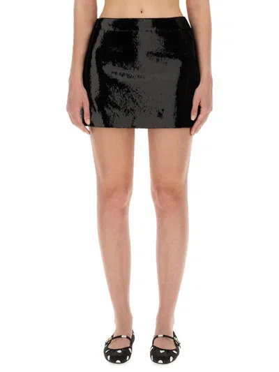 Dolce & Gabbana Mini Skirt In Black