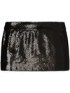 Dolce & Gabbana Sequined Low-rise Miniskirt