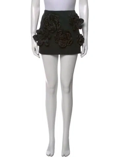 Pre-owned Dolce & Gabbana Mini Skirt In Black