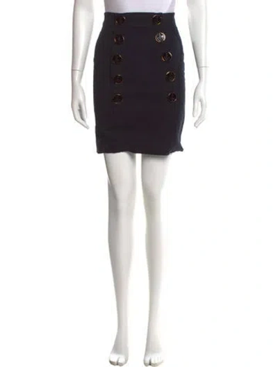 Pre-owned Dolce & Gabbana Mini Skirt In Black