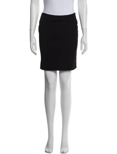 Pre-owned Dolce & Gabbana Mini Skirt In Black