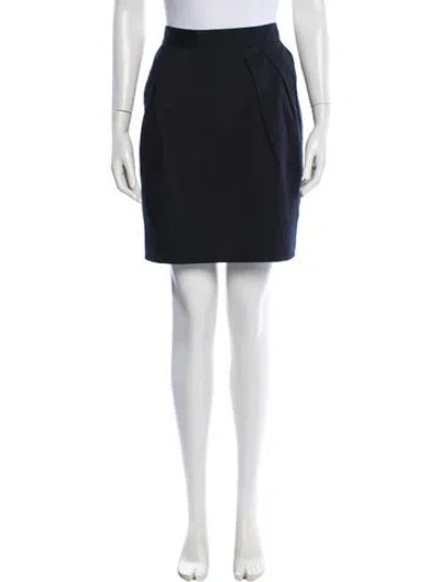 Pre-owned Dolce & Gabbana Mini Skirt In Black