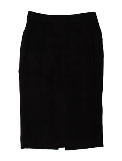 Pre-owned Dolce & Gabbana Mini Skirt In Black