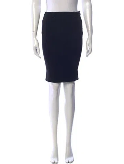 Pre-owned Dolce & Gabbana Mini Skirt In Black