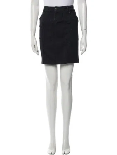 Pre-owned Dolce & Gabbana Mini Skirt In Blue