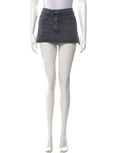 Pre-owned Dolce & Gabbana Mini Skirt In Blue