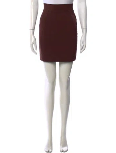 Pre-owned Dolce & Gabbana Mini Skirt In Brown