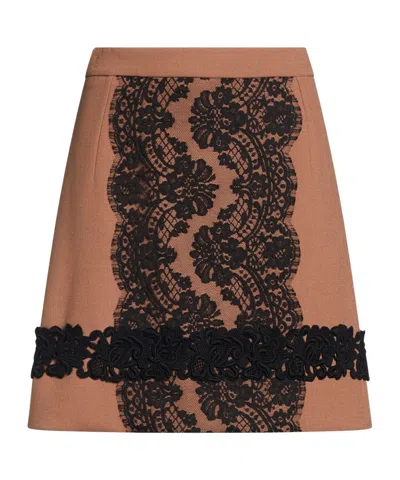 Dolce & Gabbana Mini Skirt In Animal Print
