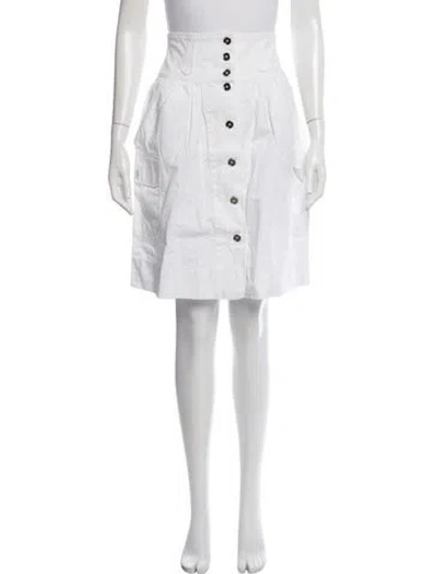 Pre-owned Dolce & Gabbana Mini Skirt In Neutral