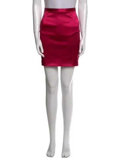 Pre-owned Dolce & Gabbana Mini Skirt In Pink