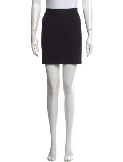 Pre-owned Dolce & Gabbana Mini Skirt W/ Tags In Black