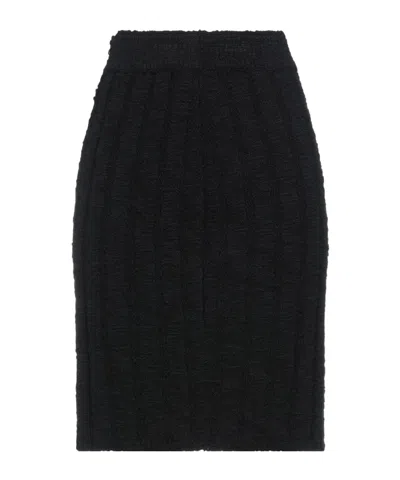 Dolce & Gabbana Mini Skirts In Black