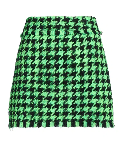 Dolce & Gabbana Mini Skirts In Green