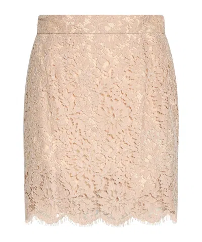 Dolce & Gabbana Mini Skirts In Pink