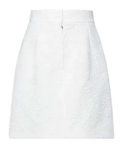 Dolce & Gabbana Mini Skirts In White
