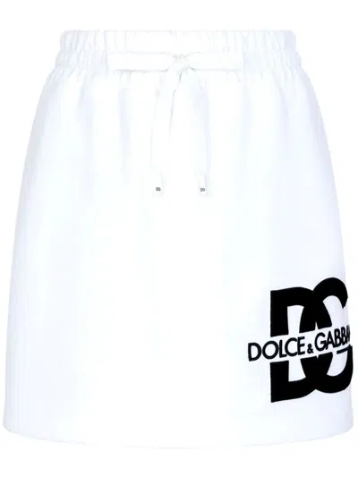 Dolce & Gabbana Minigonna Clothing In White