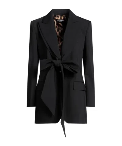 Dolce & Gabbana Minimalist Single-breasted Blazer In Black