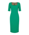 Dolce & Gabbana Minimalist Solid Knit Sweater In Green