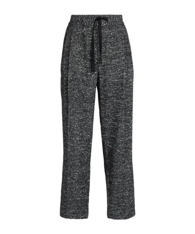 Dolce & Gabbana Minimalist Straight-leg Pants In Black