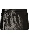 Dolce & Gabbana Sequined Low-rise Miniskirt