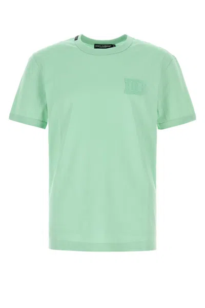 Dolce & Gabbana Mint Green Cotton T-shirt
