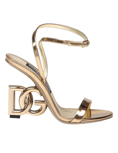Dolce & Gabbana Sandalias - Dorado In Gold